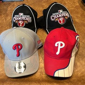 ⛔️sold Lot of Philly baseball hats (4)